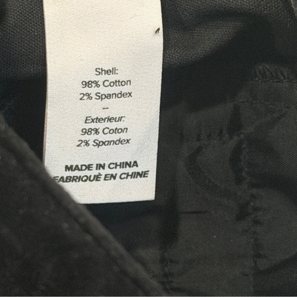 Cinq a Sept Women 0 Dark Jet Black Velvet Straight Pants 26x30” Quiet Luxury Mob - Picture 10 of 11